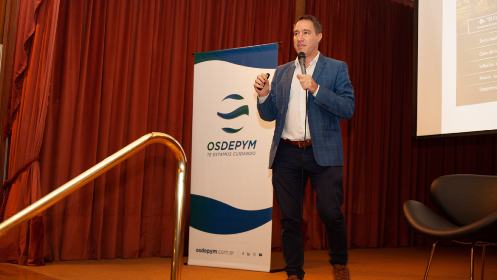 OSDEPYM acompañó la presentación del libro “El Futuro de las Pymes”, de Damián Di Pace